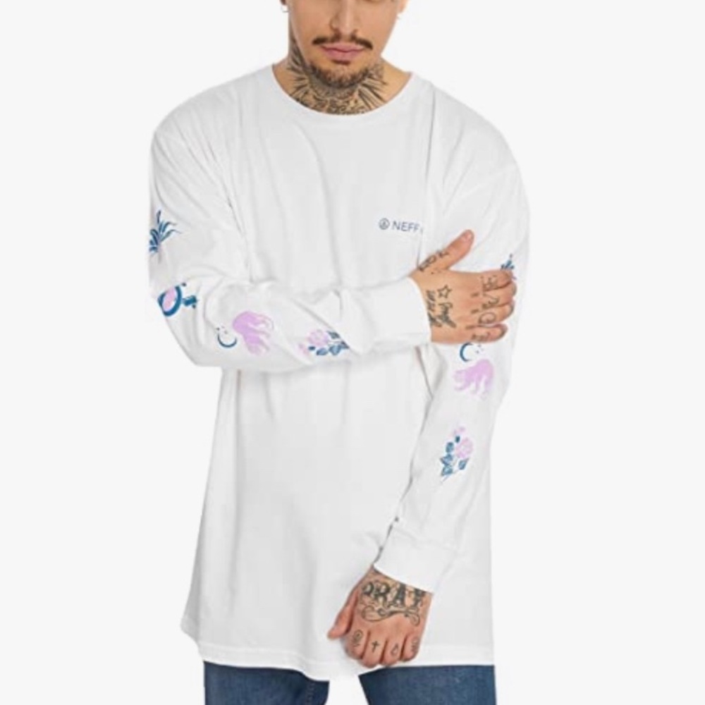 NEFF Co Men’s Long Sleeve Gecko T-Shirt